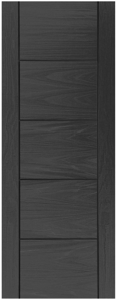 Ash grey Parma 5 panel internal door