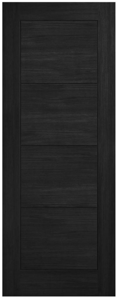 Black ladder internal door