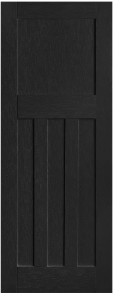 Black FD30 fire door