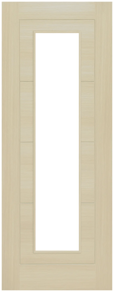 Blonde oak ladder glazed internal door