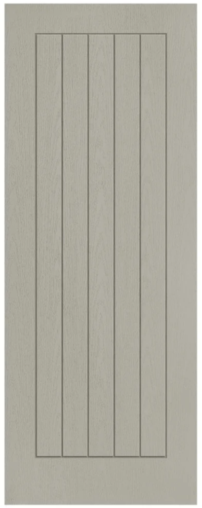 Silk grey Cottage internal door